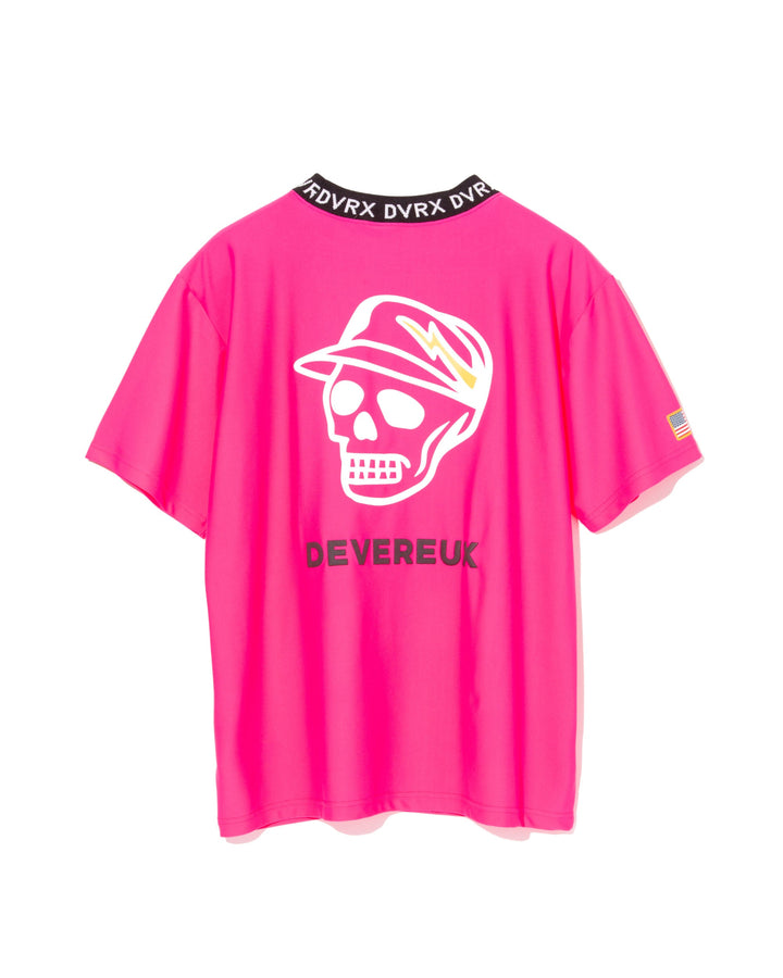 DVRXリブモックSkull Caddie TEE 763572014-PINK
