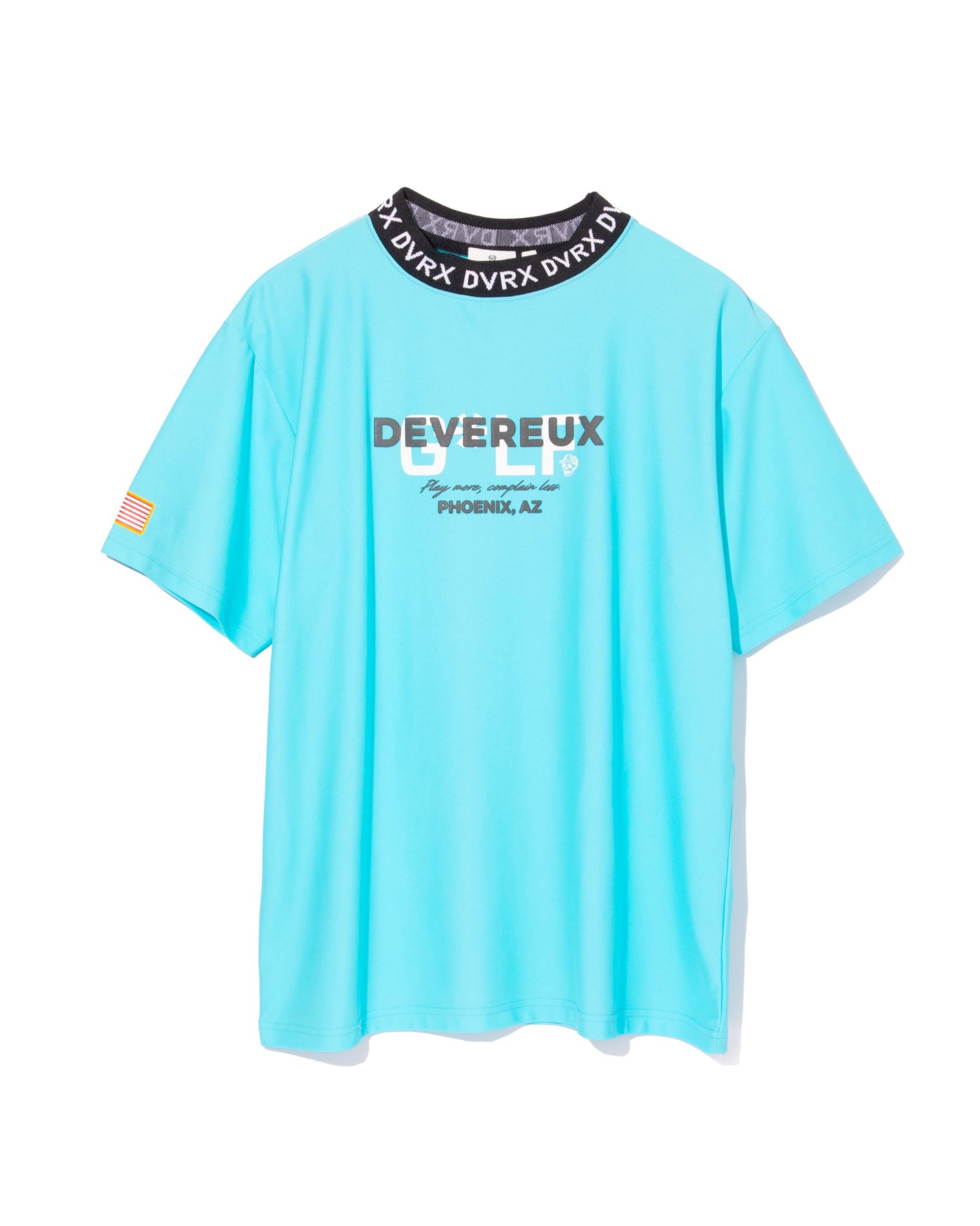 DVRXリブモックSkull Caddie TEE 763572014-AQUA