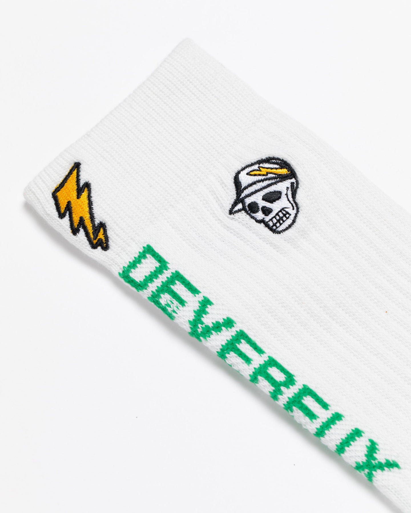 MEN Back Logo Regular Socks 763572840-WHITE/GR