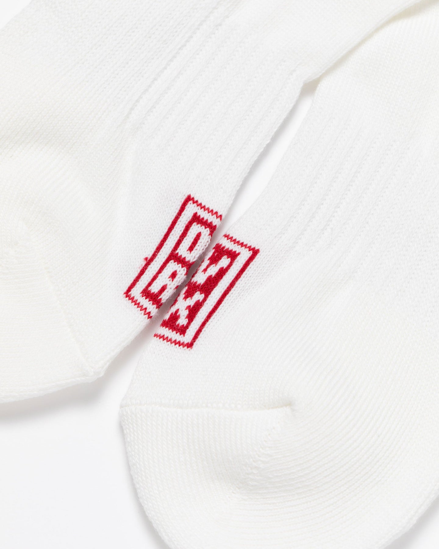 WOMEN Back Logo Regular Socks 763572870-WHITE/AQUA