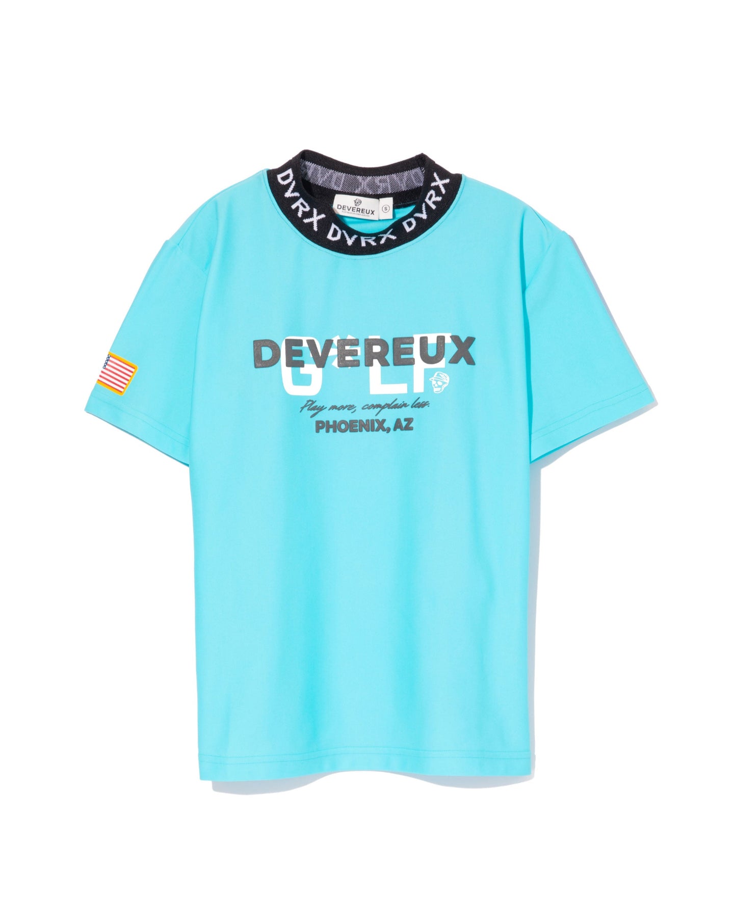 WOMEN DVRXリブモックSkull Caddie TEE 763572081-AQUA