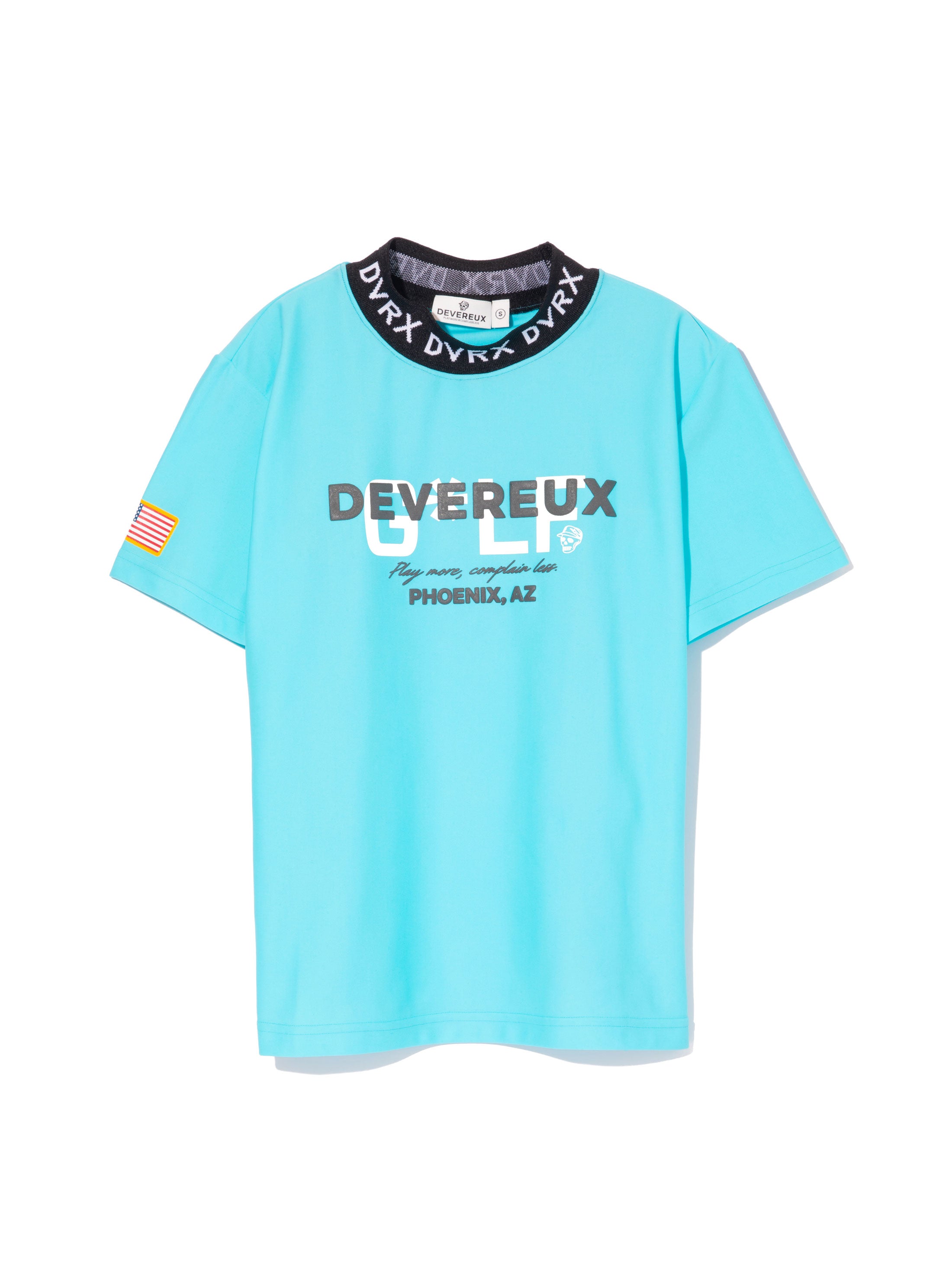 WOMEN DVRXリブモックSkull Caddie TEE 763572081-AQUA