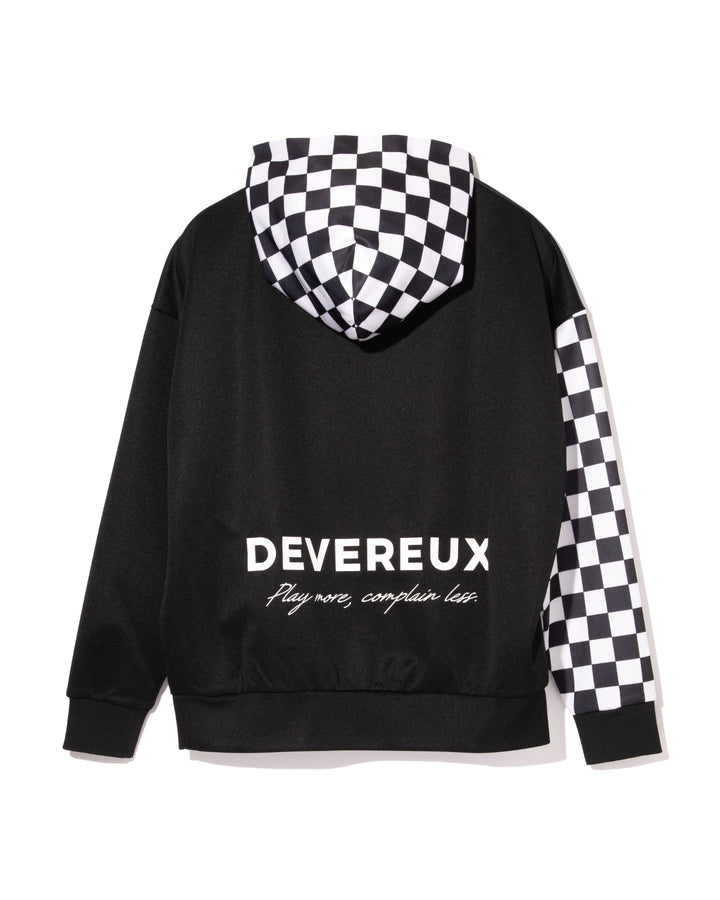 The Major チェッカーフーディー 763572010-BLACK