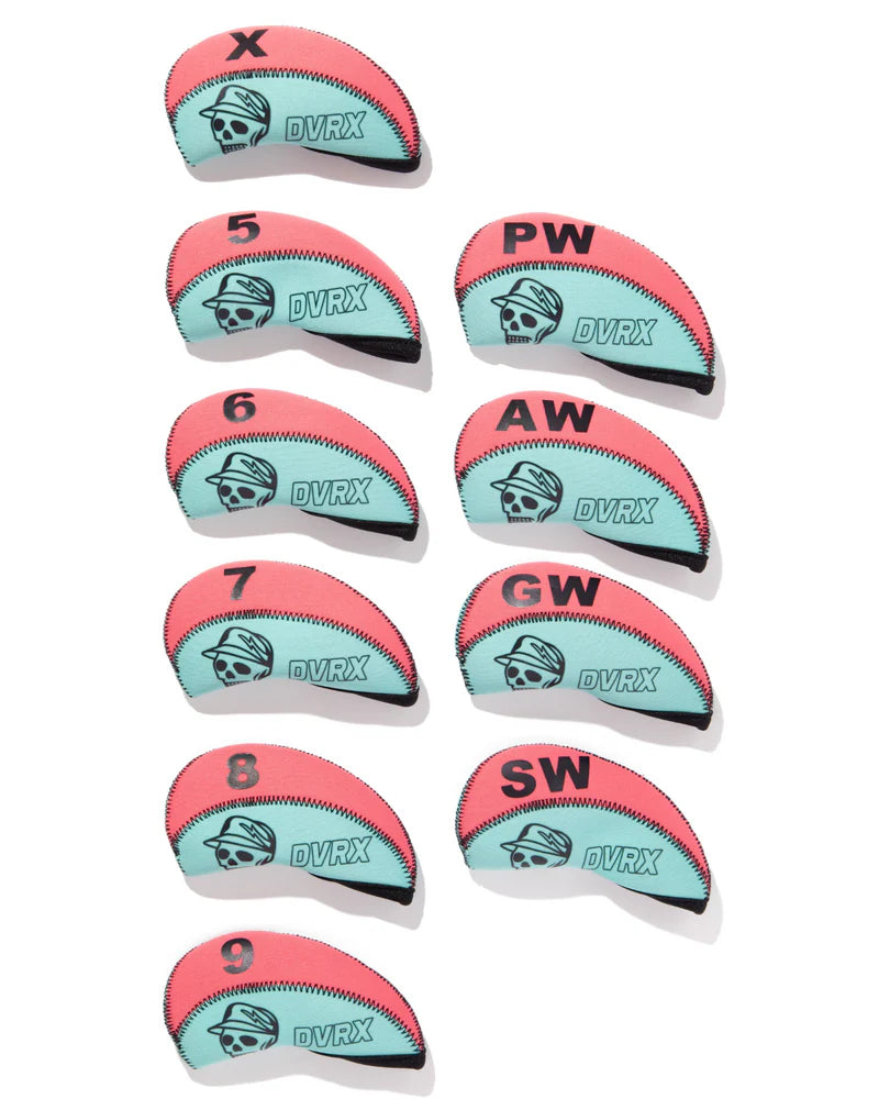 DEVEREUX GOLF Signature Head Cover Set - Aqua Edition