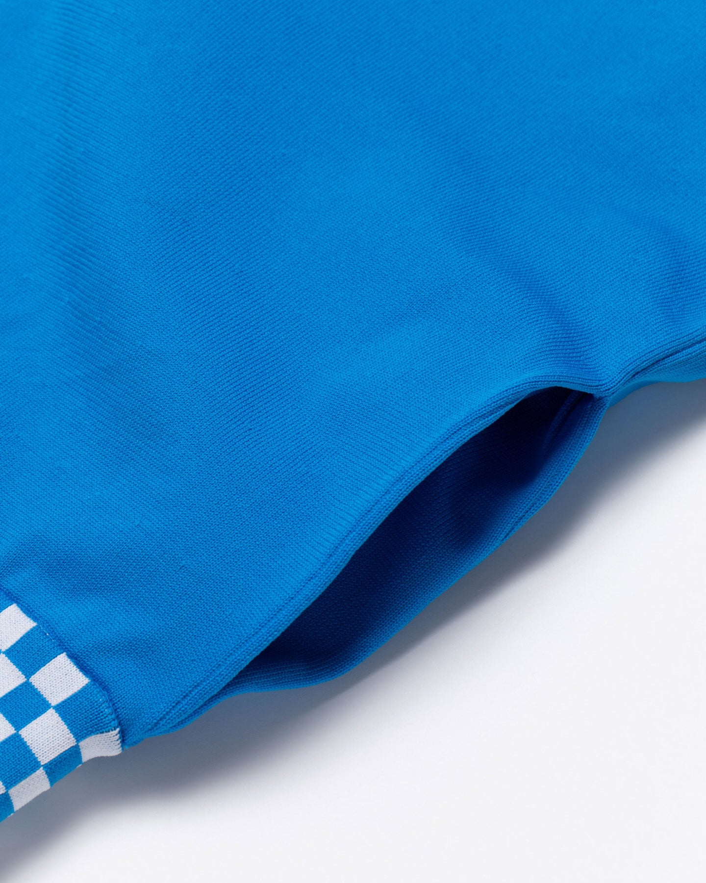 WOMEN Born to Golf チェッカーリブニットスカート 763572483-BLUE