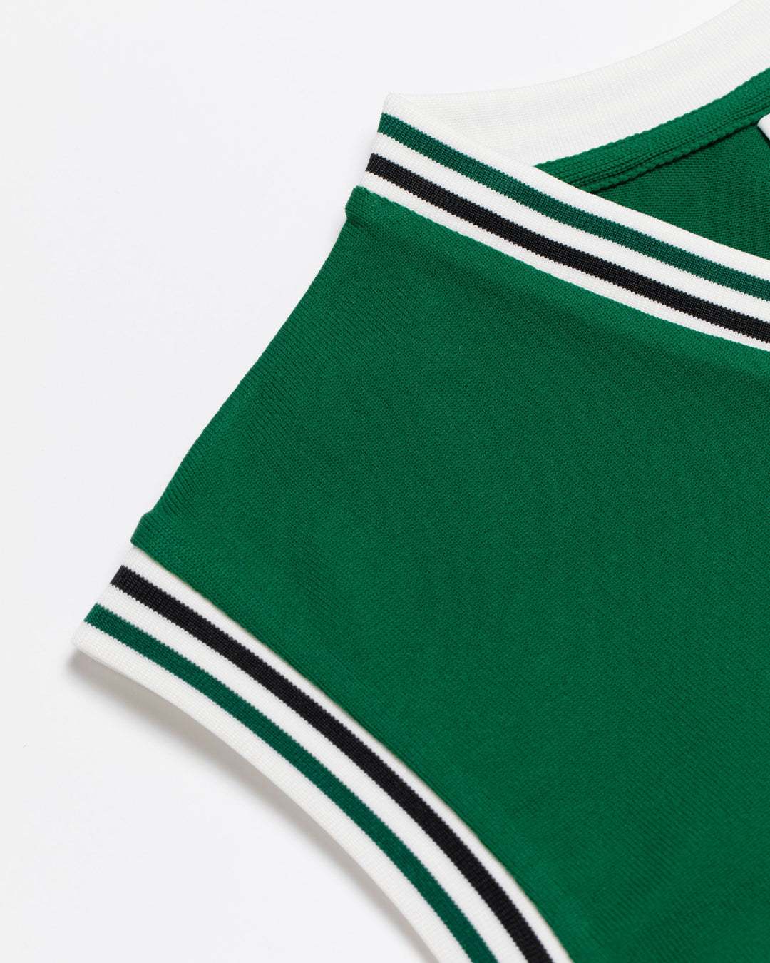 Born to Golf チェッカーリブニットベスト 763572701-GREEN