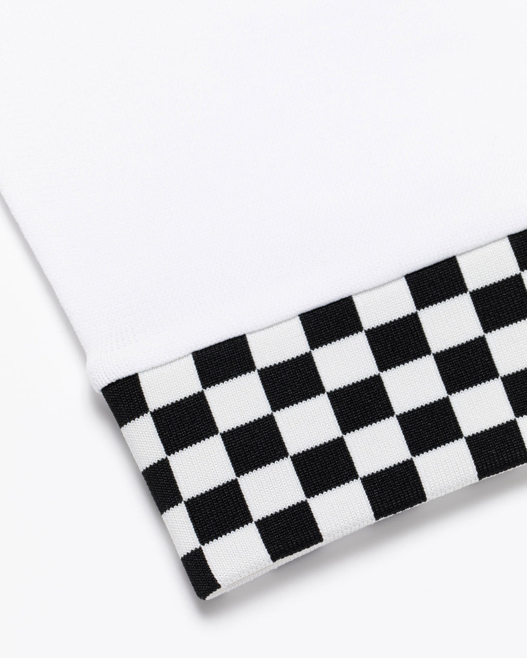 Born to Golf チェッカーリブニットベスト 763572701-WHITE