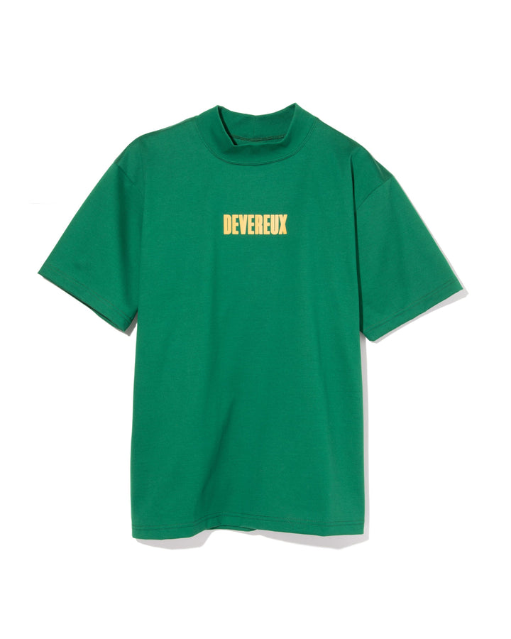 Logo Assorted モックネックTシャツ 763572023-GREEN