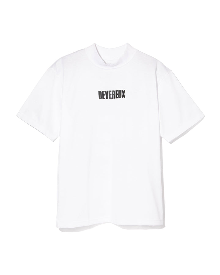 Logo Assorted モックネックTシャツ 763572023-WHITE