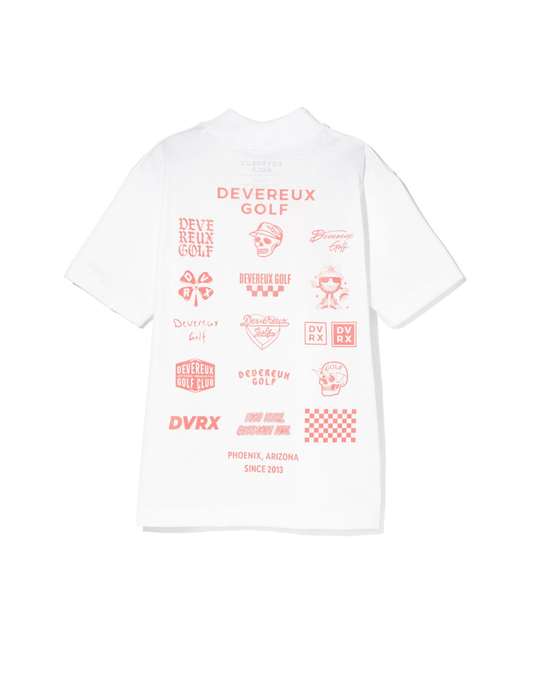 WOMEN Logo Assorted モックネックTシャツ 763572087-WHITE