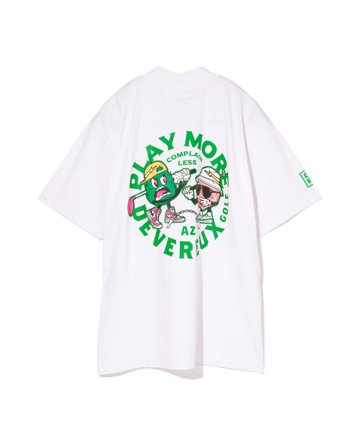 Play More BattleモックTEE 763572018-WHITE