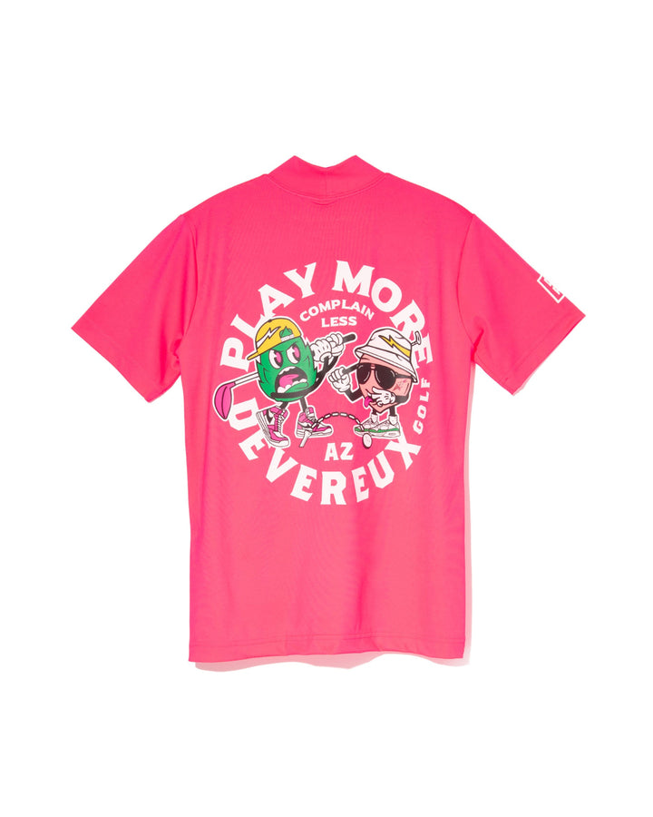 WOMEN Play More BattleモックTEE 763572085-PINK