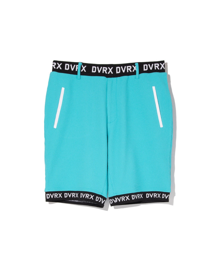 Southern Drawワッフルロゴテープショーツ 763572407-AQUA
