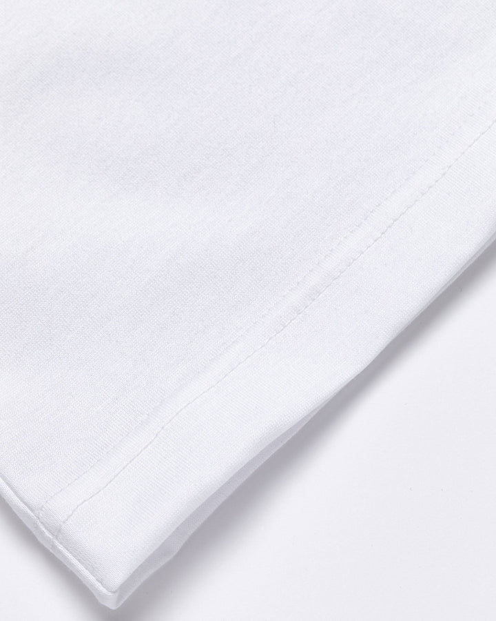 Logo Assorted ロングスリーブ モックネックTシャツ 763572022-WHITE