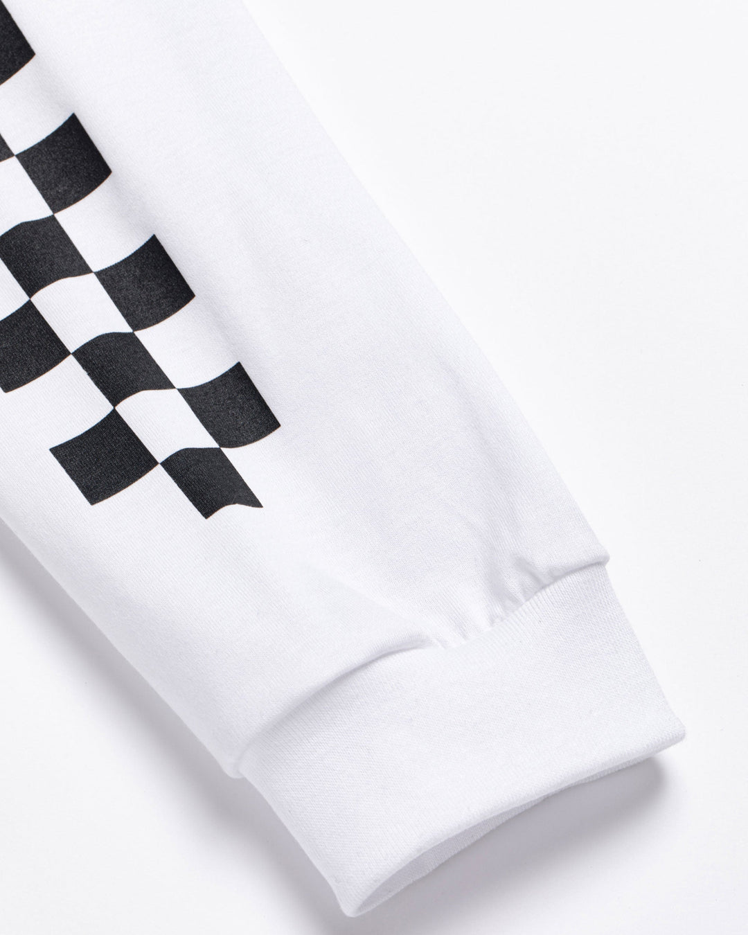 Logo Assorted ロングスリーブ モックネックTシャツ 763572022-WHITE