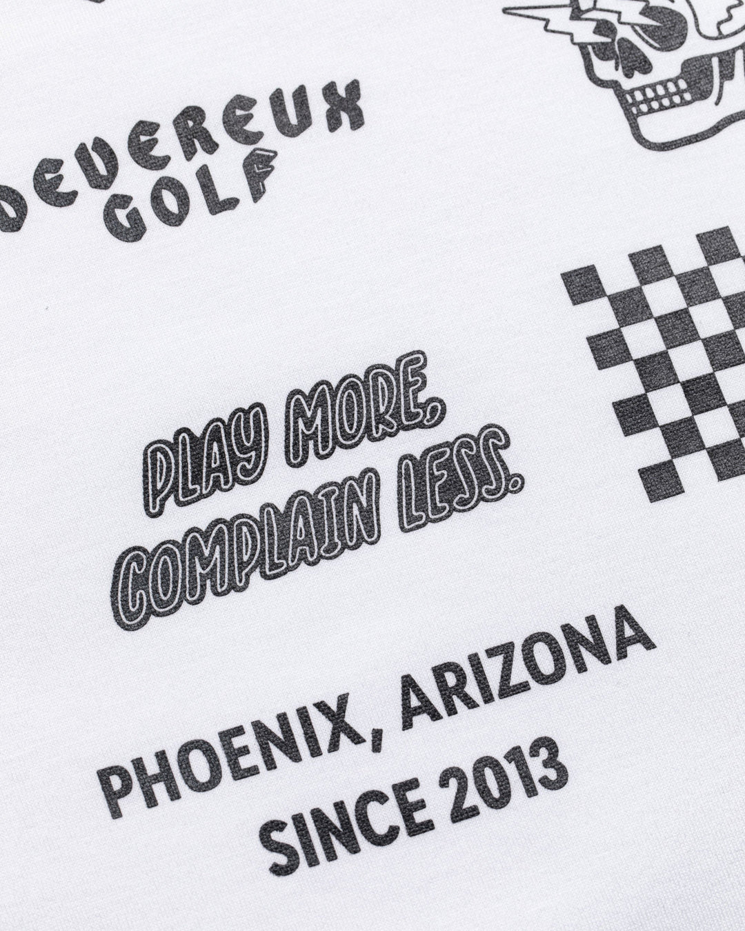 Logo Assorted ロングスリーブ モックネックTシャツ 763572022-WHITE