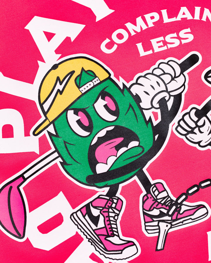 WOMEN Play More BattleモックTEE 763572085-PINK