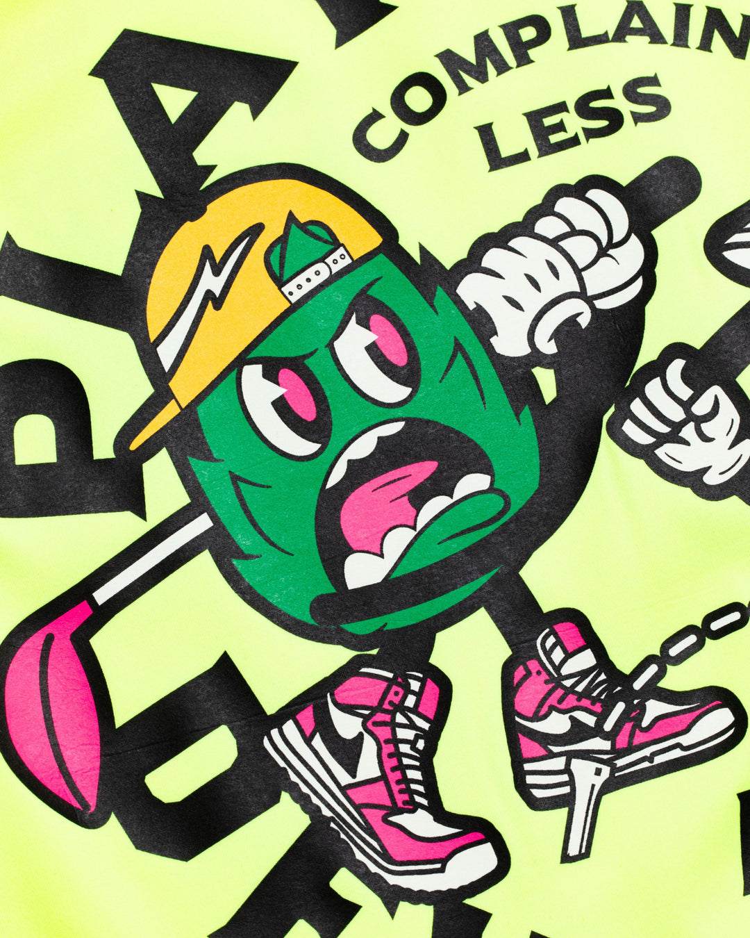 WOMEN Play More BattleモックTEE 763572085-YELLOW