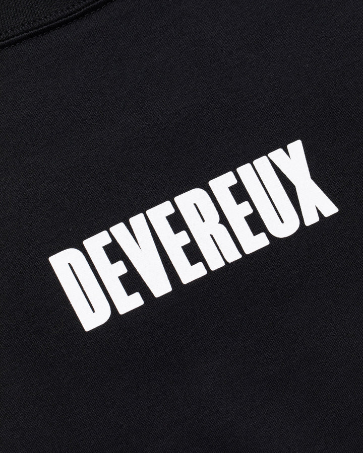 Logo Assorted モックネックTシャツ 763572023-BLACK