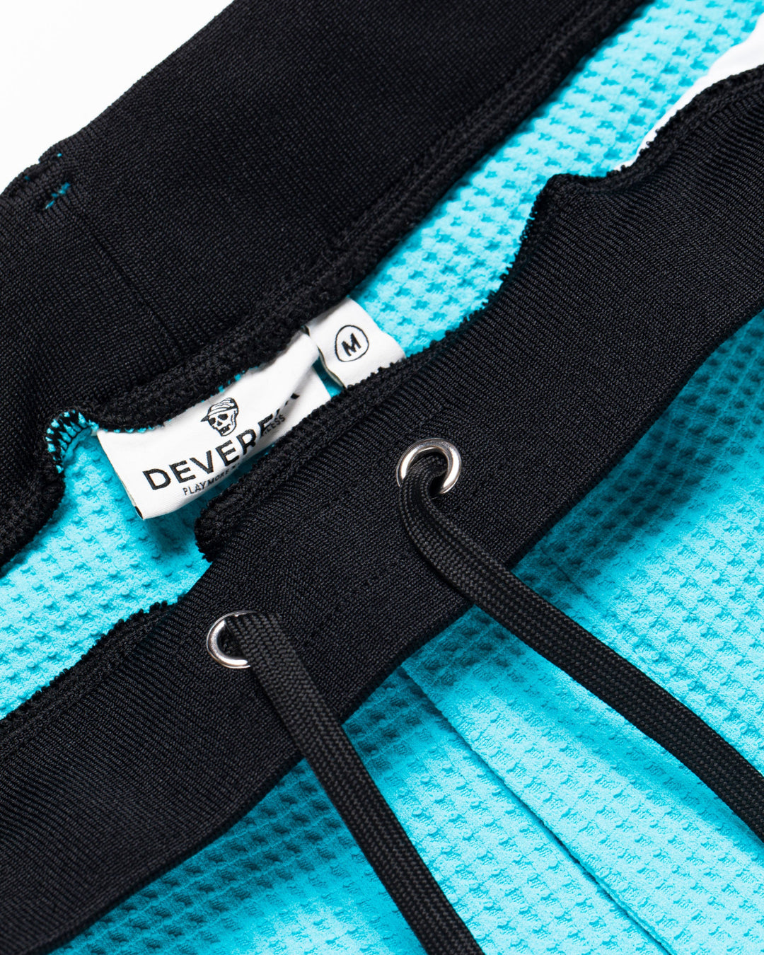 Southern Drawワッフルロゴテープショーツ 763572407-AQUA