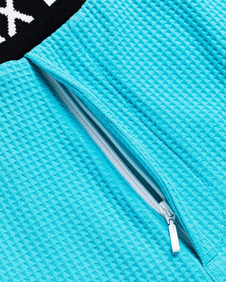 Southern Drawワッフルロゴテープショーツ 763572407-AQUA