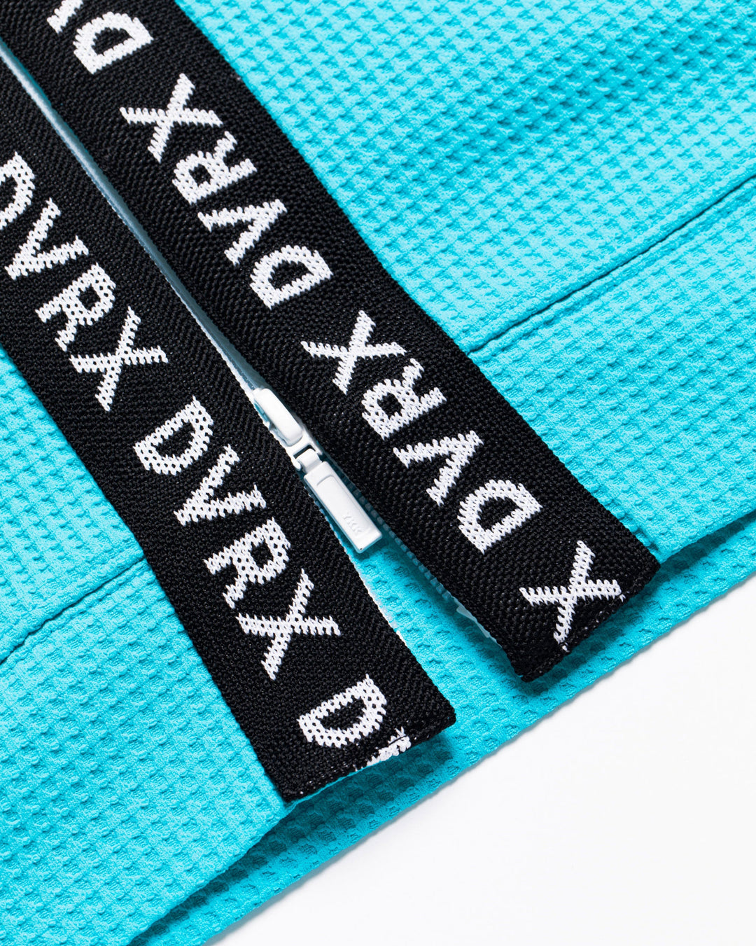 WOMEN Southern DrawワッフルFull Zipロゴテープフーディー 763572178-AQUA