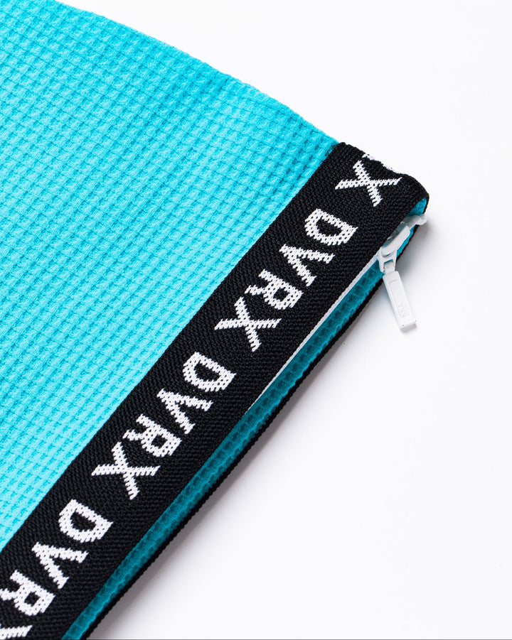 WOMEN Southern DrawワッフルFull Zipロゴテープフーディー 763572178-AQUA