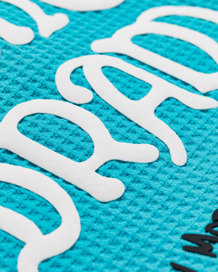 Southern DrawワッフルFull Zipロゴテープフーディー 763572110-AQUA