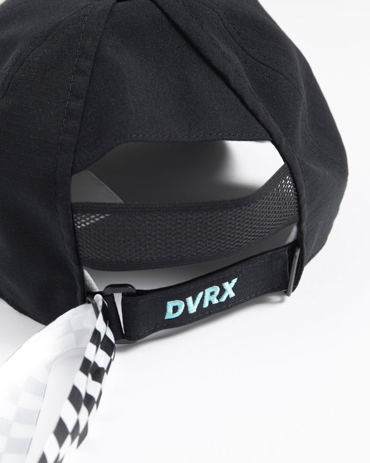 WOMEN Dot Air Basic Checker Ribbon Hat 763572805-BLACK