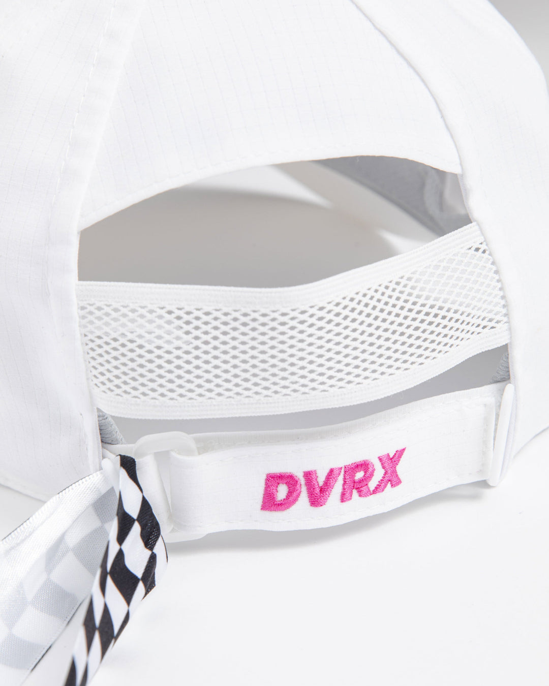 WOMEN Dot Air Basic Checker Ribbon Hat 763572805-WHITE