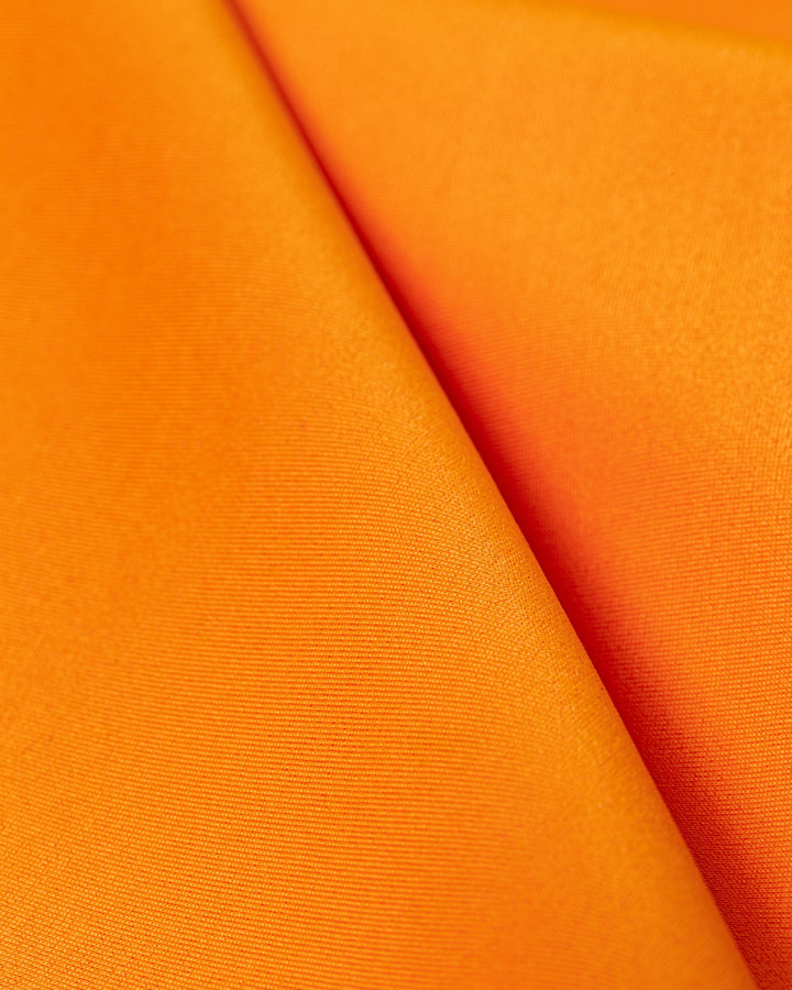 More TripチェッカーリブモックTEE 763572019-ORANGE