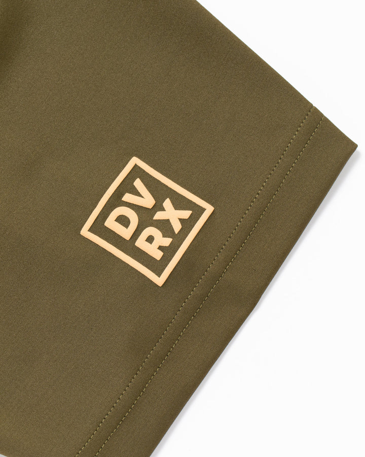 More TripチェッカーリブモックTEE 763572019-KHAKI