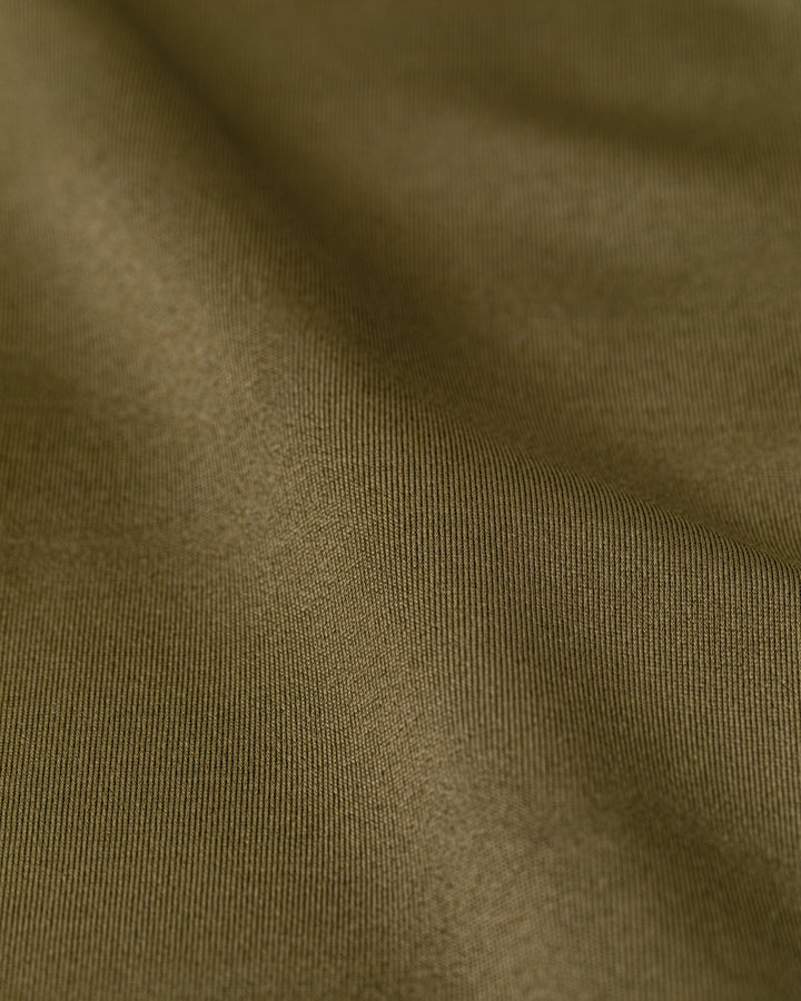 More TripチェッカーリブモックTEE 763572019-KHAKI