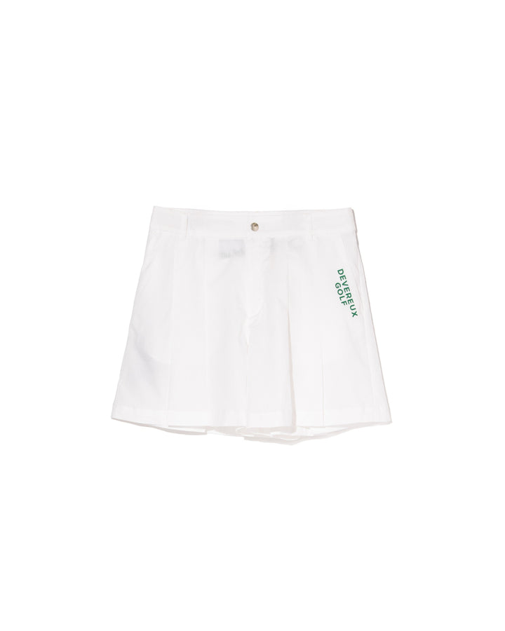 WOMEN DVRX ドットエアープリーツショーツ 763572477 WHITE