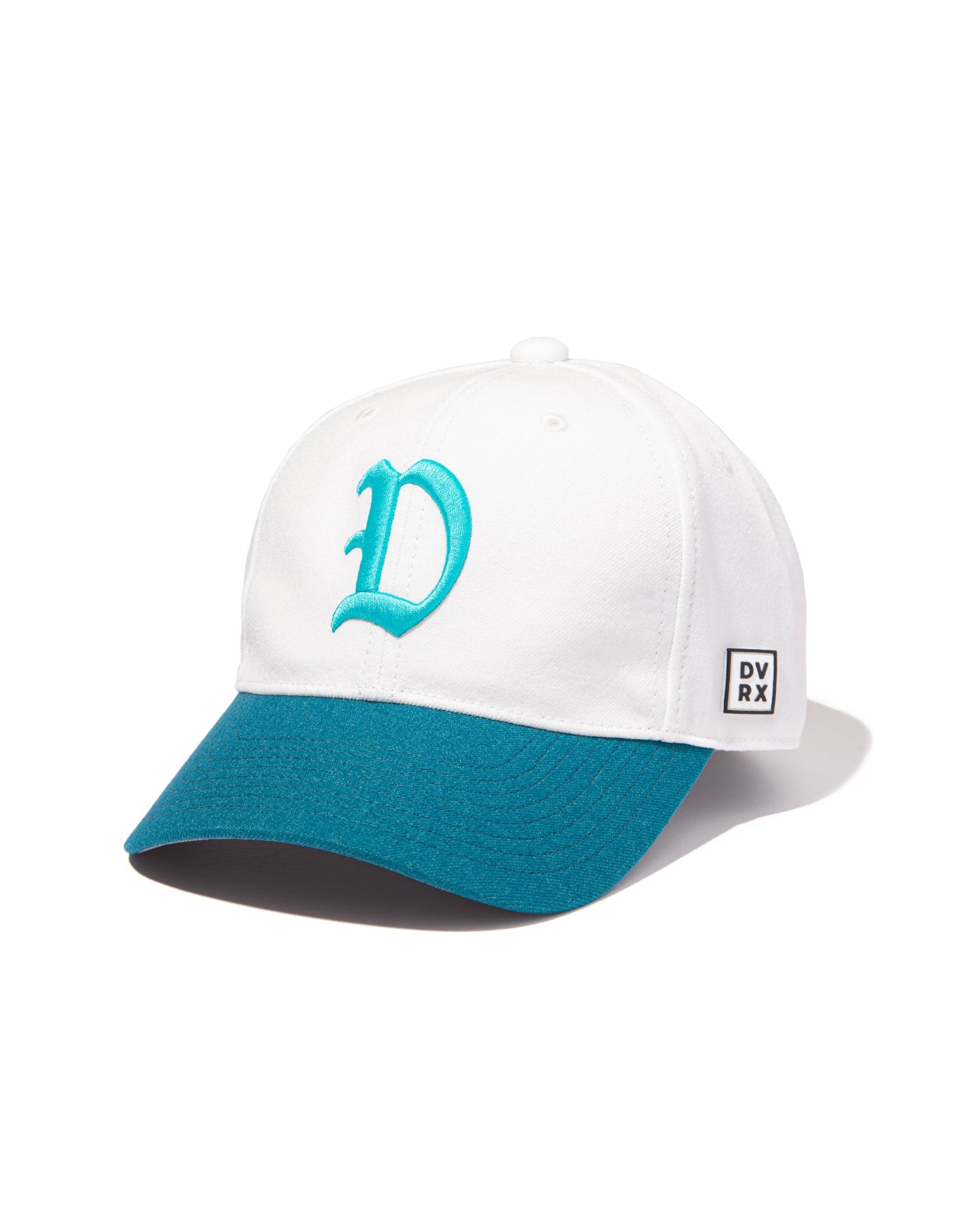 【新色入荷】DVRX D Logo Cap 763474813-WHITE/TURQUOISE