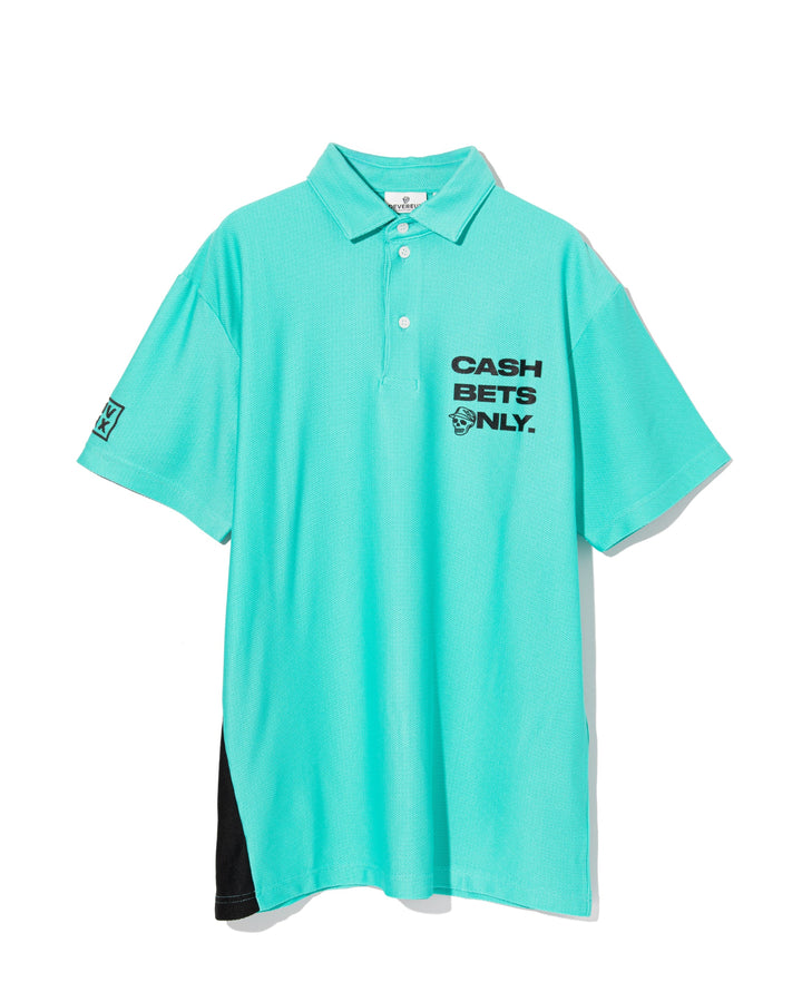 Cash Betsメッシュポロ 763572021-AQUA