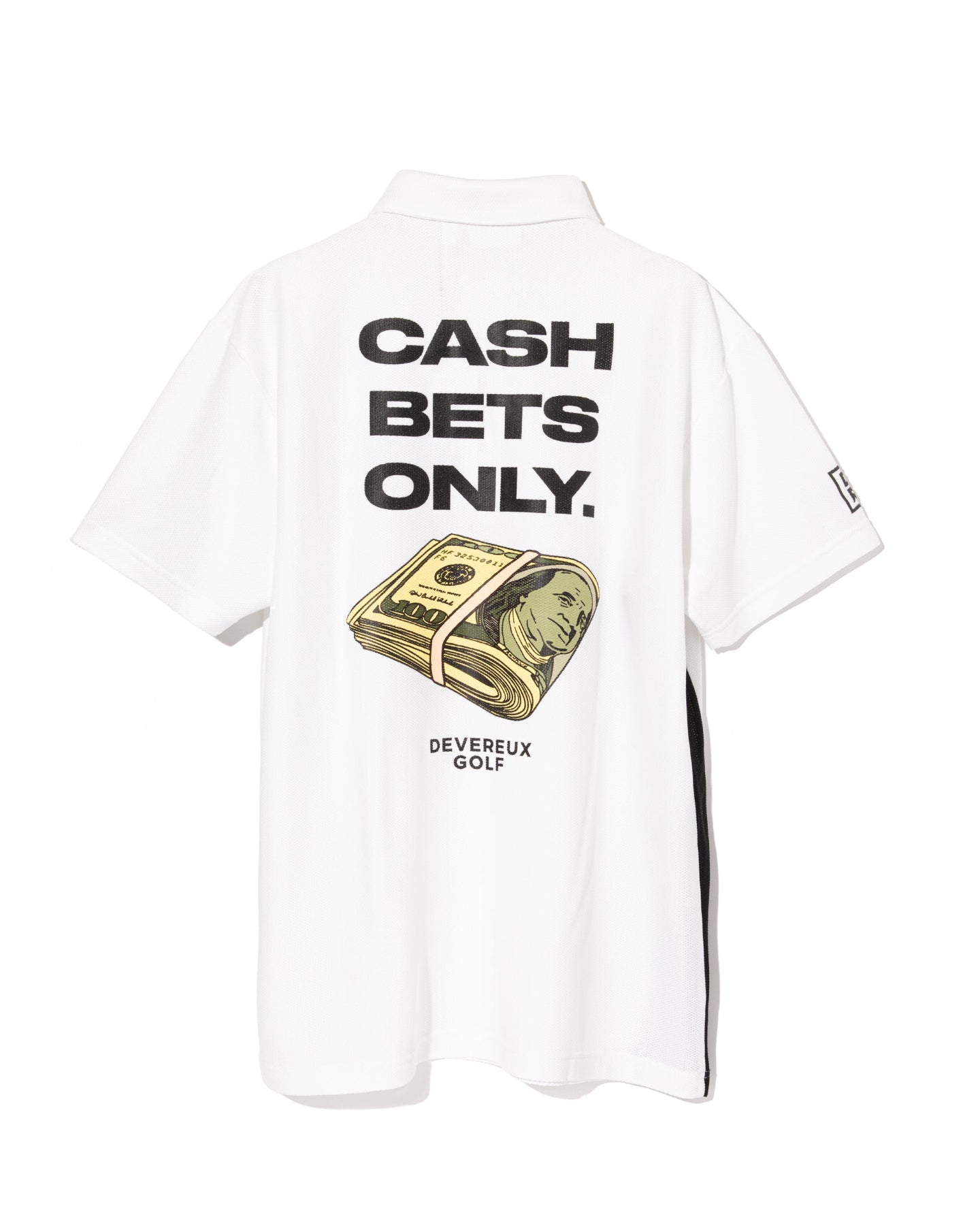 Cash Betsメッシュポロ 763572021-WHITE