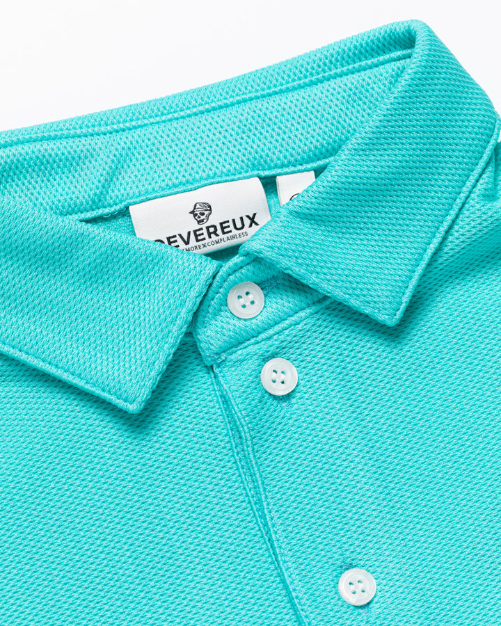 Cash Betsメッシュポロ 763572021-AQUA