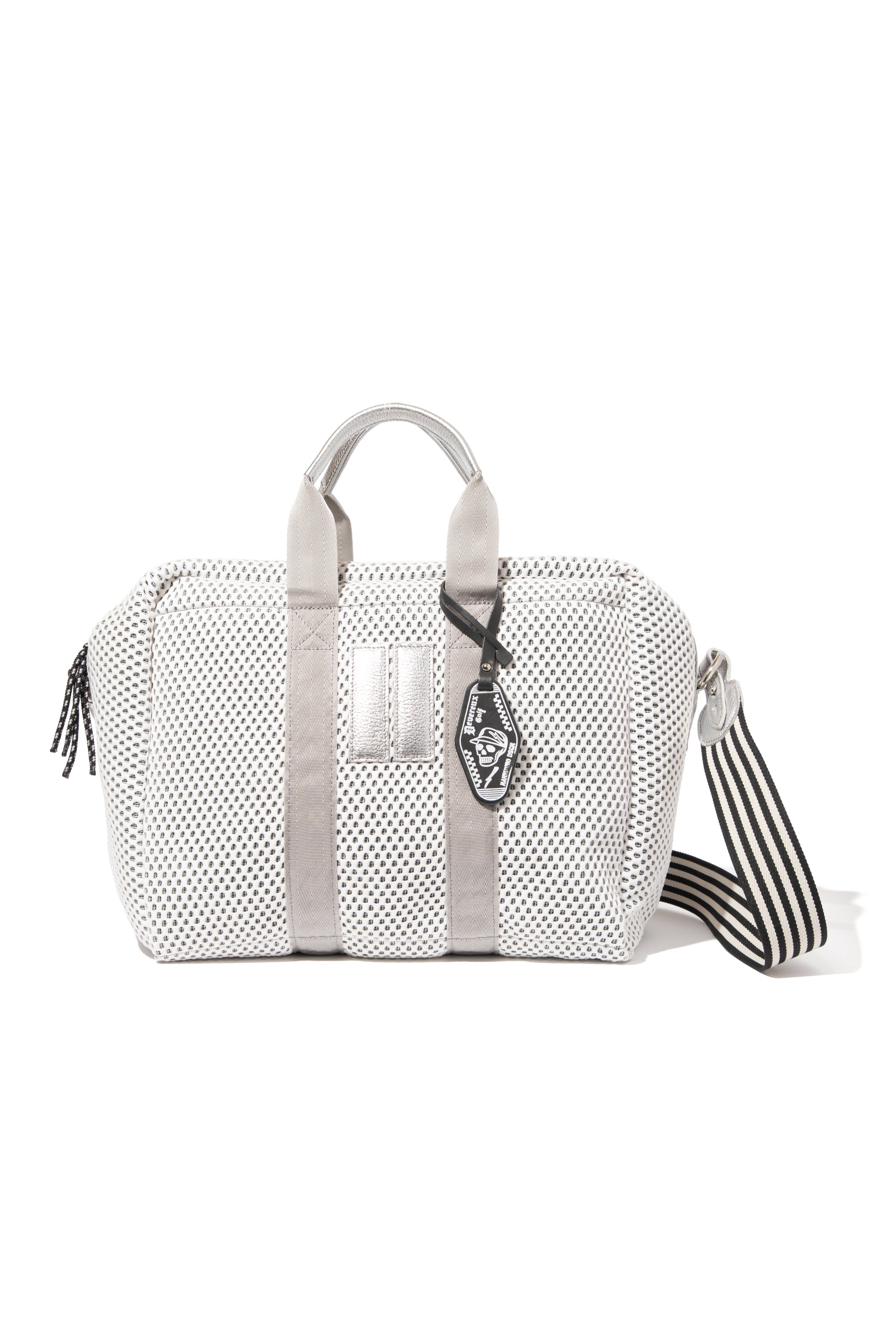 【DEVEREUX × MANIKOMIO】 38 Mesh aviators kit bag 763572832 WHITE