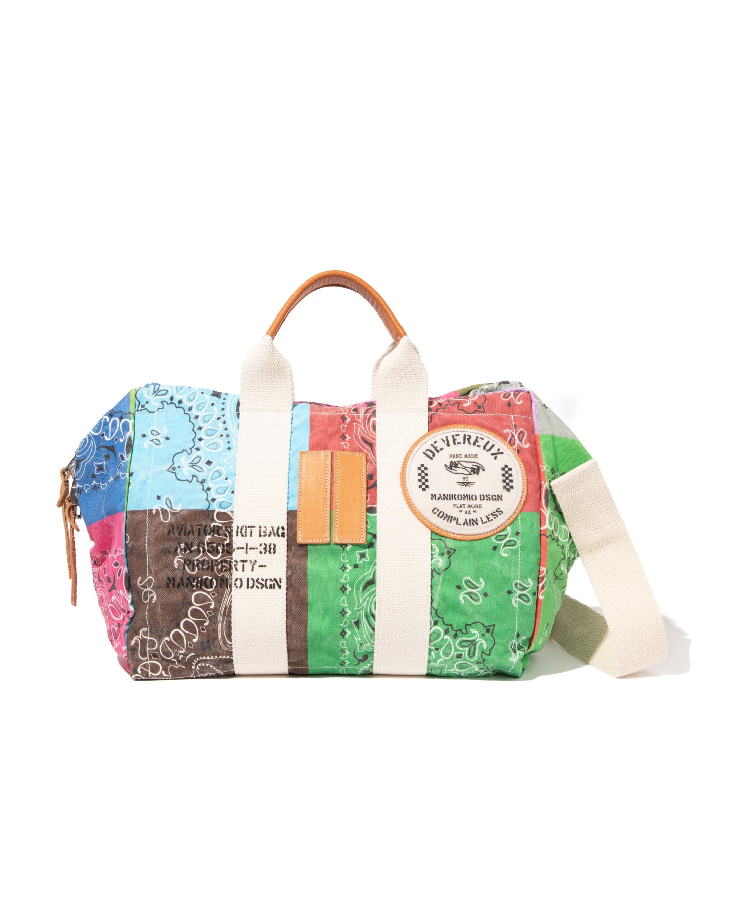 【DEVEREUX × MANIKOMIO】 38 cotton bandana bag 763572835 BANDANA