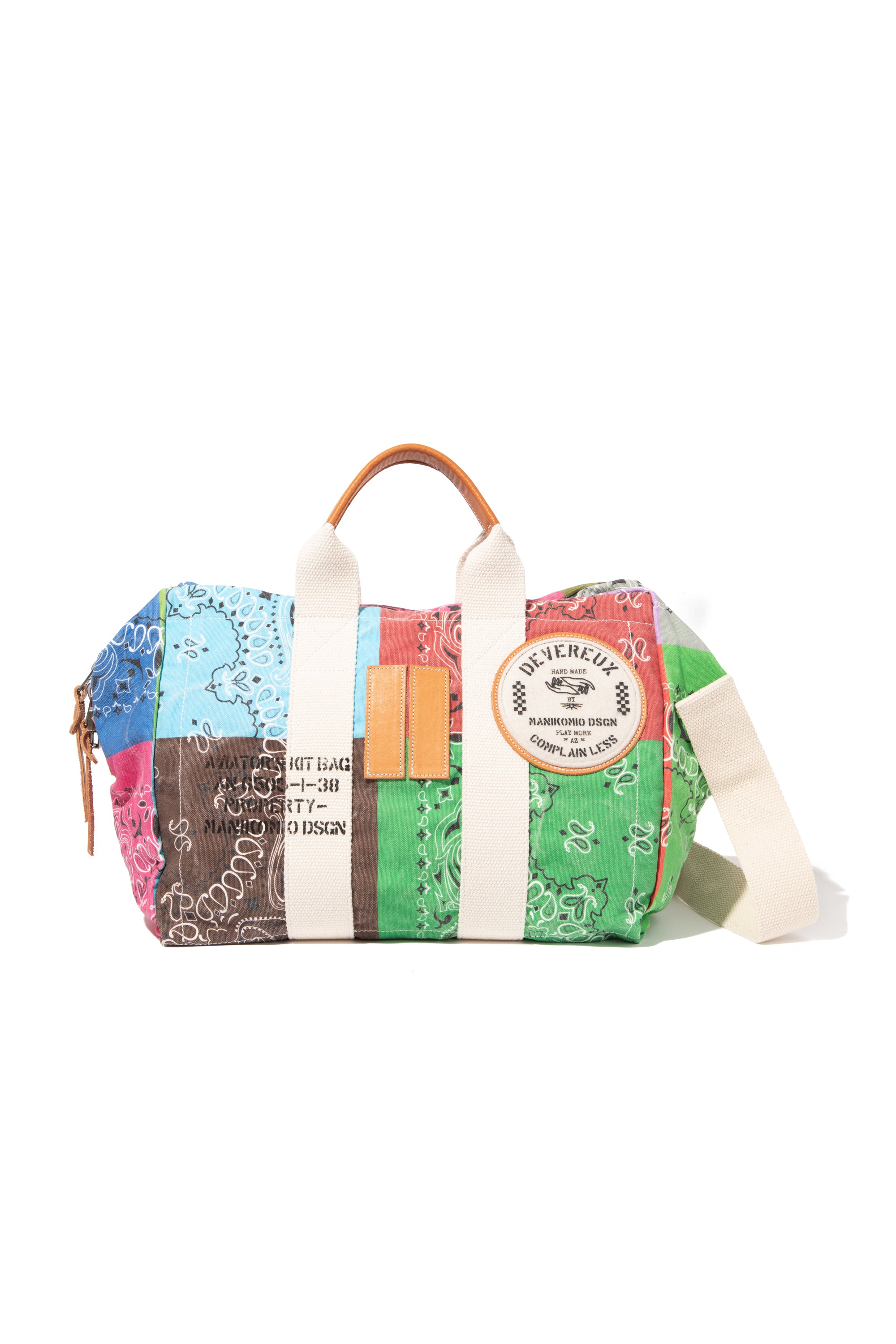 【DEVEREUX × MANIKOMIO】 38 cotton bandana bag 763572835 BANDANA