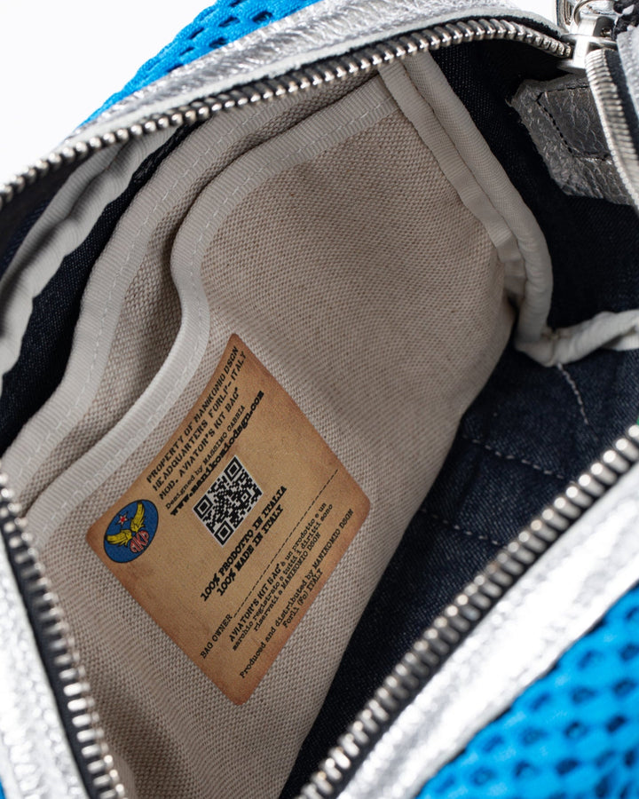 【DEVEREUX × MANIKOMIO】 Marty Mesh aviators kit bag 763572833 BLUE