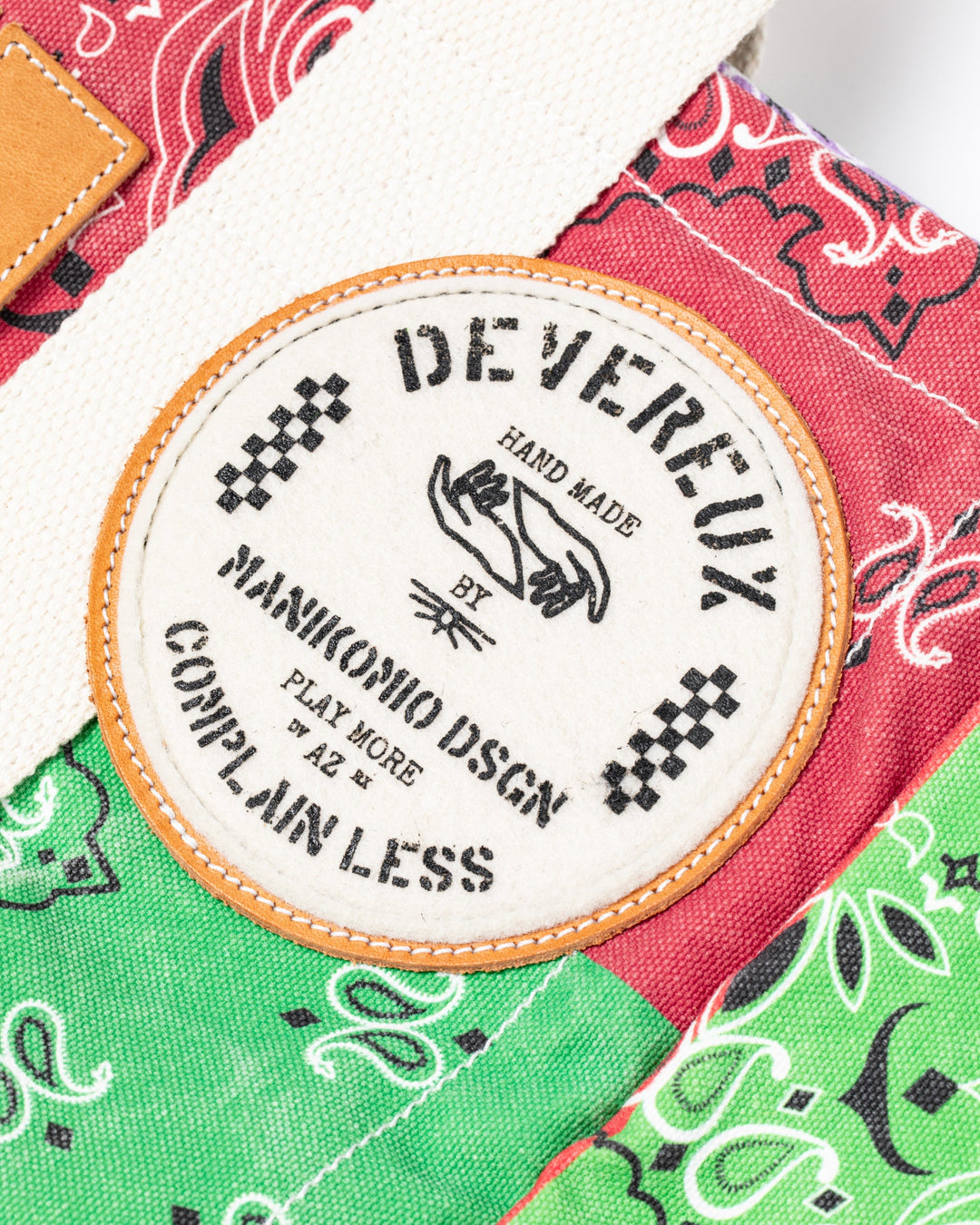 【DEVEREUX × MANIKOMIO】 38 cotton bandana bag 763572835 BANDANA