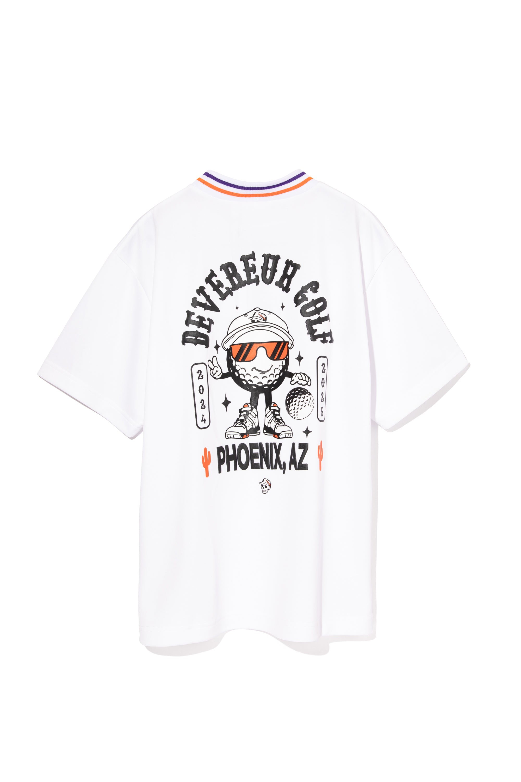ARIZONAアクティブリブモックネックTEE 763572011 WHITE