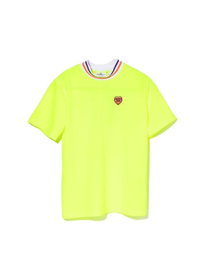 WOMEN ARIZONA HomieリブモックネックTEE 763572078 YELLOW