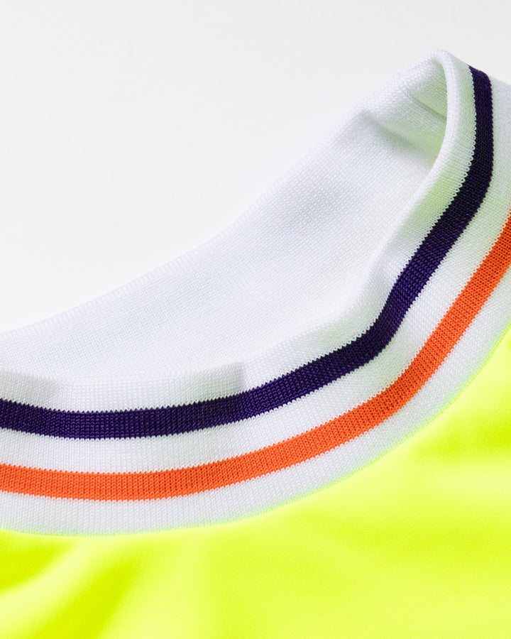 ARIZONA StingerリブモックネックTEE 763572012-YELLOW