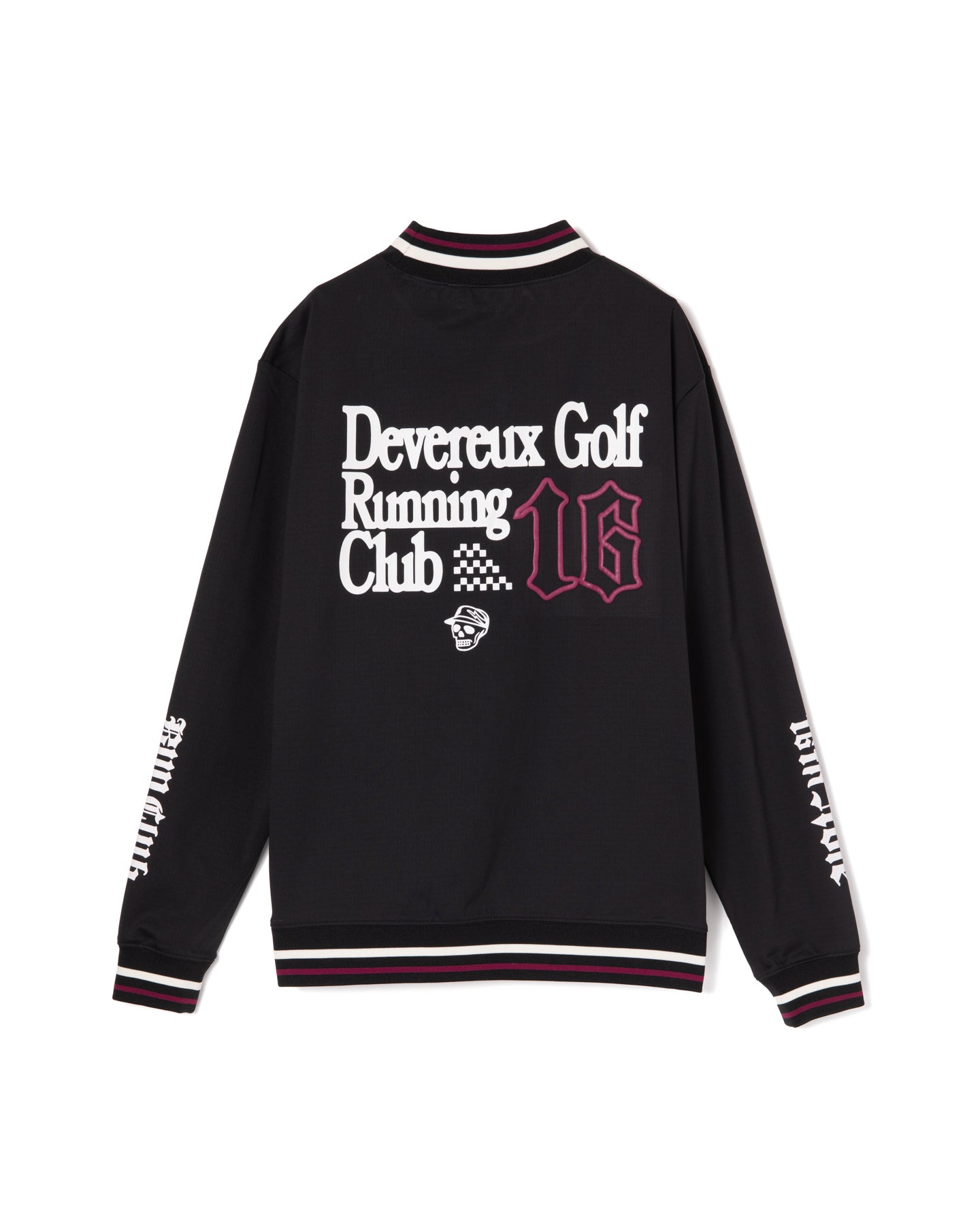 16Runclub ストライプリブモック 075754007-BLACK