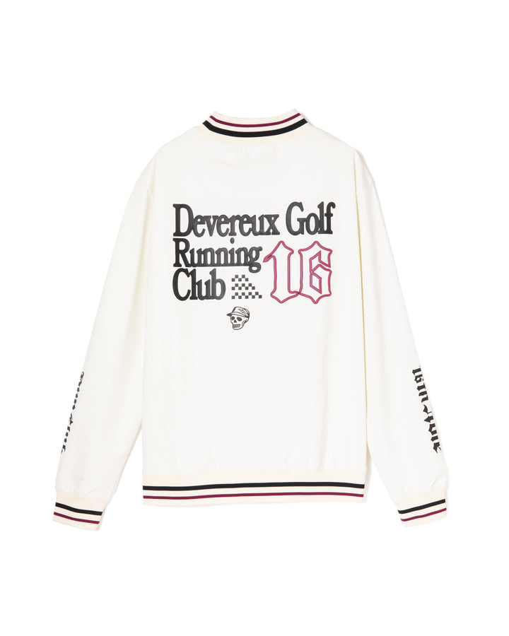 16Runclub ストライプリブモック 075754007-WHITE