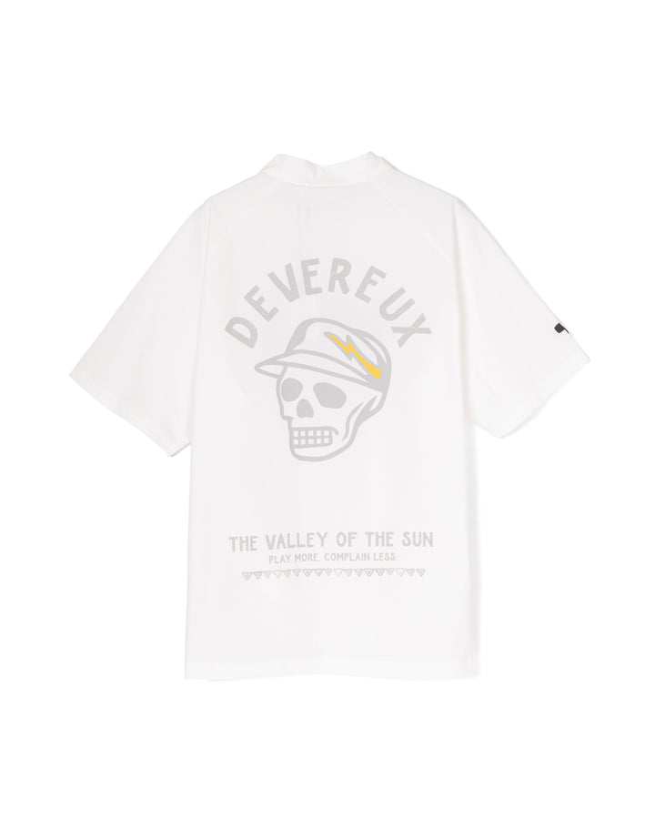 フリーモーション 半袖 プルオーバー 075754001-WHITE