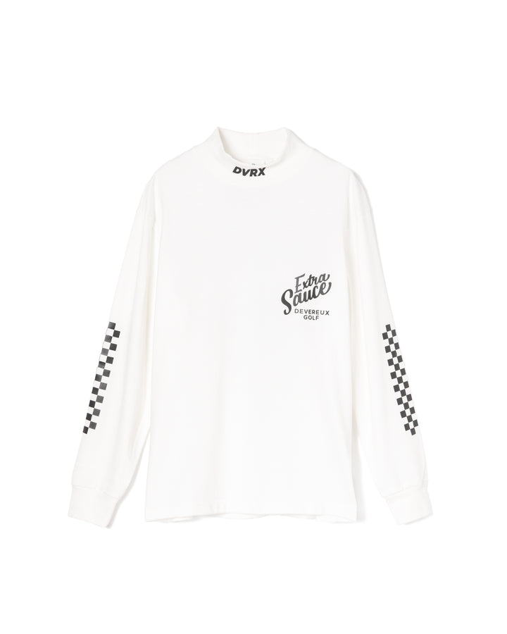 VALLEY コットンモック ロングスリーブ 075754004-WHITE